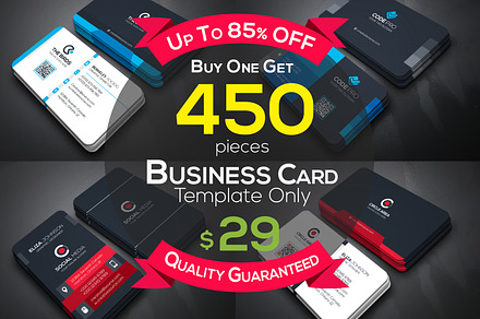 Full & Finel 450 Business Cards, a Business Card Template by Genereux Art