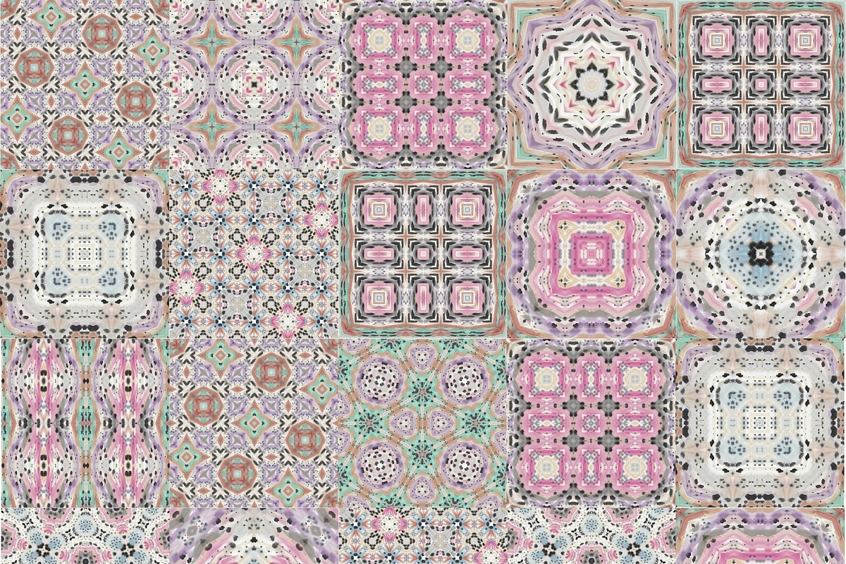 Pastel Rococo Abstract Patterns, a Pattern Graphic by Gen Aumonier (Photo 4 of 7)