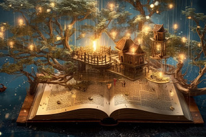 fairy-tale world of the writer breaks out of the book, a Photo by Pictures for you!!!!!!!!!