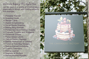 Watercolor Bakery Clipart Set, a Food Illustration by STUDIO CHOTI (Thumbnail 5 of 5)