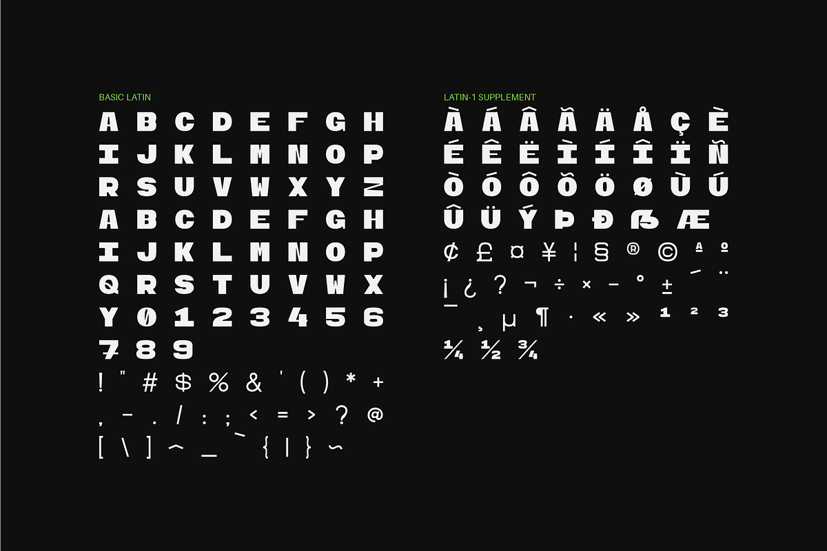 Ogre Mono Grotesk Display, a Font by leme.store (Photo 3 of 10)