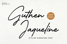 Guthen Jaqueline A Stylish Signature