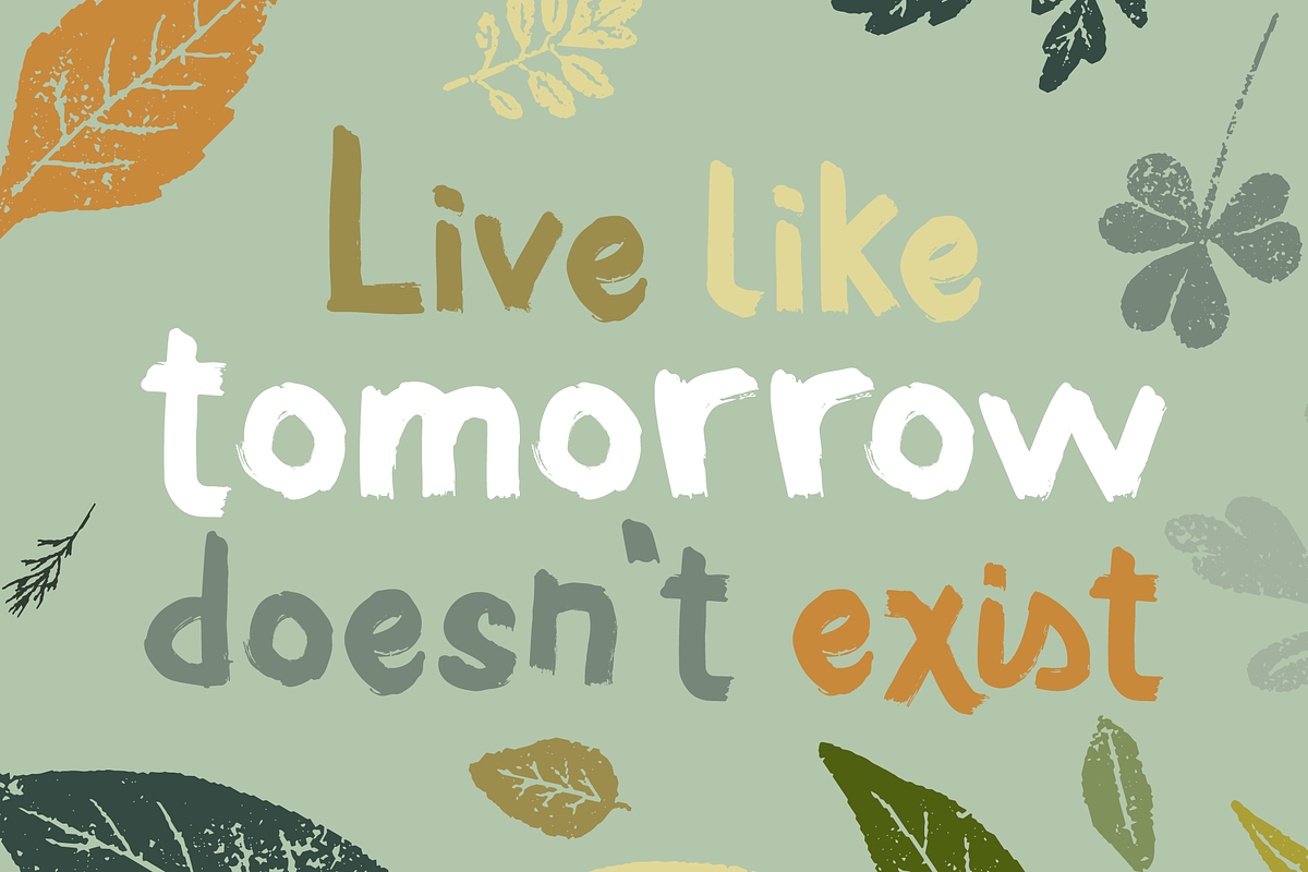 Herbs in Paradise, a Script Font by George Bourle (Photo 5 of 11)
