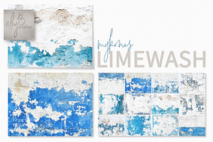 Mykonos Limewash, a Texture Graphic by rileyBgraphics