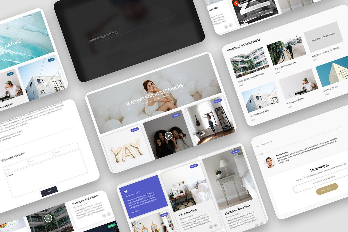Mini Magazine Blog WordPress Theme, a WordPress Template by Pixflow (Photo 4 of 11)