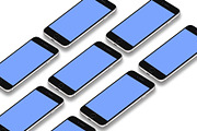 3D iPhone Presentation Mock-Up 22, an iPhone Mockup by Graphicsworld125 (Thumbnail 4 of 9)