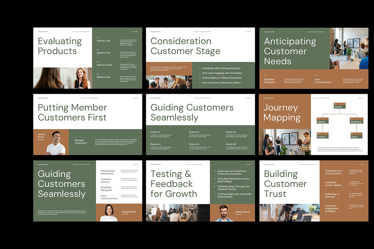 Oddysey Journey Keynote, a Presentation Template by Neermana