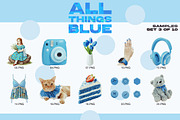 ALL THINGS BLUE: 250 PNG Elements, an Object Graphic by Megan Aili Designs (Thumbnail 5 of 16)