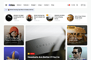 Atlas - Blog & News WordPress Theme, a WordPress Template by TMRW Studio (Thumbnail 2 of 8)