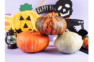 Halloween party ornament with