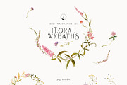 Fragrant Meadow - watercolor flowers, a Decorative Illustration by Pamyatka Shop (Thumbnail 5 of 13)