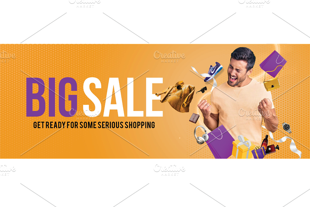 Shopping Sale Template Print+Digital, a Marketing Template by The Aesthetic Vault (Photo 1 of 3)