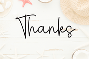 Summer Season | Script Font, a Handwritten Font by Scratchones (Thumbnail 8 of 8)