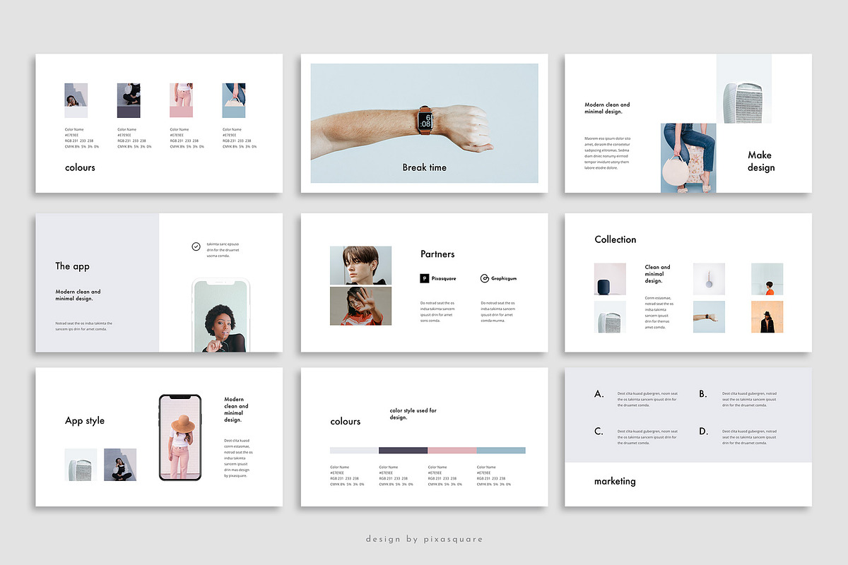FORM - Powerpoint Stylish Template, a Presentation Template by PixaSquare