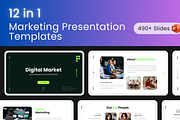Marketing & Business Powerpoint, a Presentation Template by Hammad Arif (Thumbnail 1 of 14)
