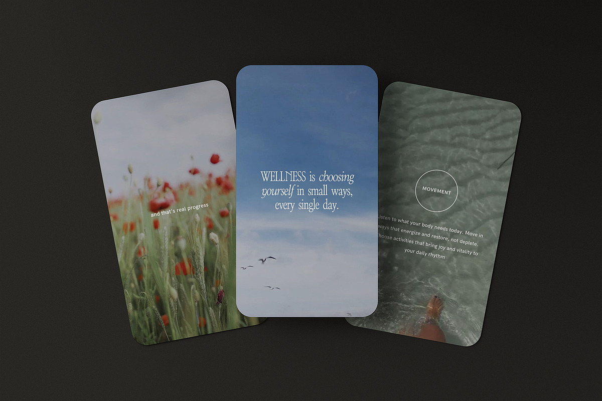 Holistic Wellness Reels - Canva, a Social Media Template by Willoe Studio (Photo 3 of 10)