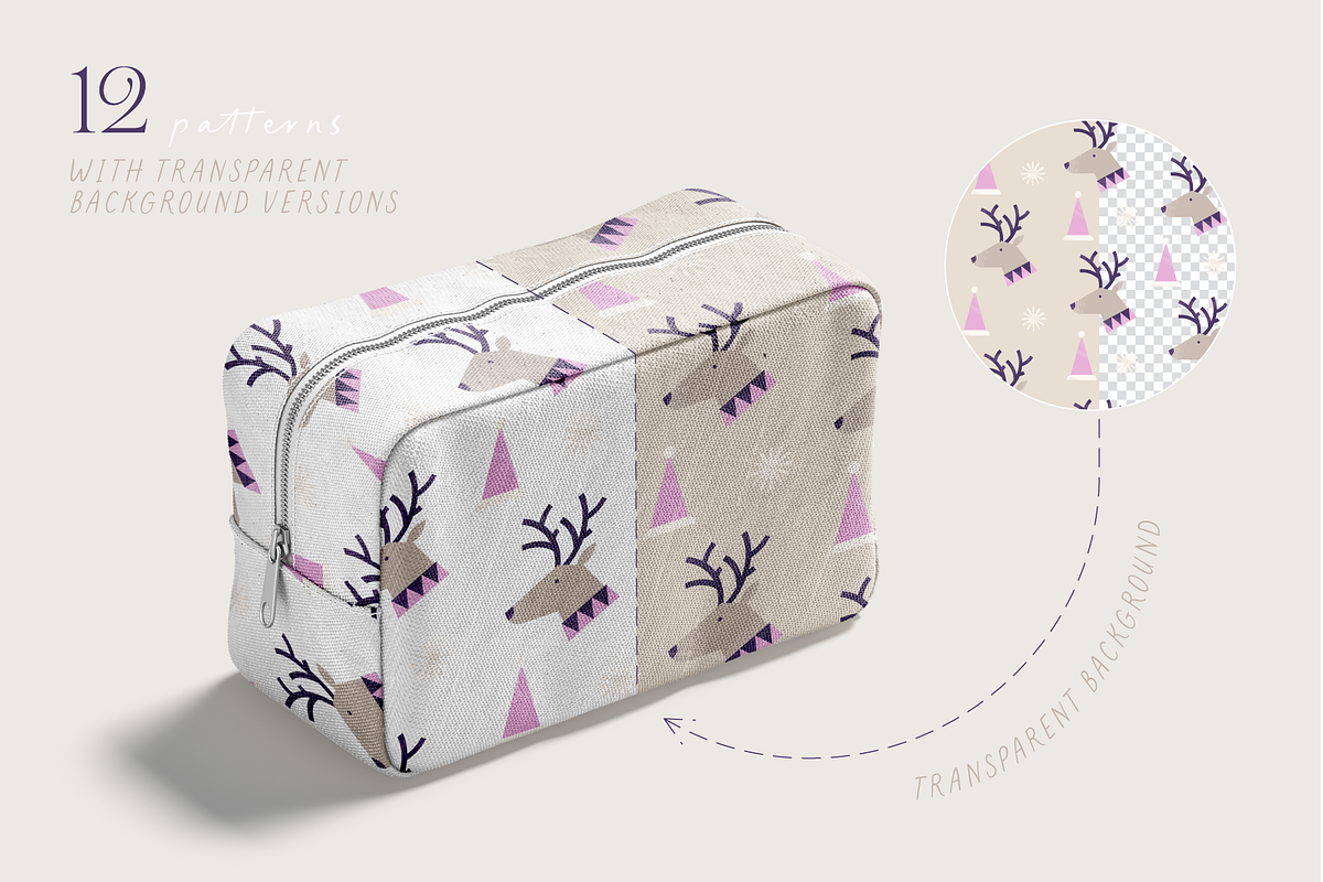 Calm Christmas. Geometric Graphics, an Object Graphic by Animoon (Photo 10 of 14)