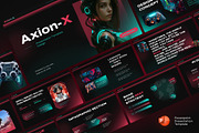 Axion-X Gaming PowerPoint Template, a Presentation Template by Premast (Thumbnail 1 of 5)