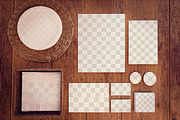 Stationery Mockup 01, a Print Template by 4to Pixel (Thumbnail 2 of 2)