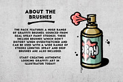 Spray Paint Brushes, a Brush Add-On by The Artifex Forge (Thumbnail 2 of 9)