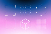 Gradients. Abstract backgrounds, a Texture Graphic by venimo (Thumbnail 4 of 7)