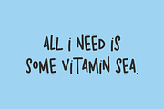 Flimsy Sans, a Handwritten Font by Beck McCormick (Thumbnail 6 of 10)