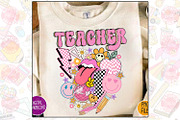 Retro Teacher Png Bundle, an Object Graphic by RETROVIBZDESIGNS (Thumbnail 8 of 9)