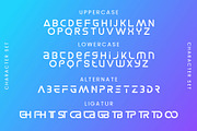 Simoor Modern Futuristik Font, a Sans Serif Font by AnnofaType (Thumbnail 8 of 10)