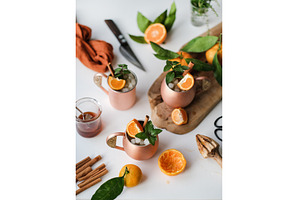 Winter tangerine and cinnamon