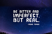 Imperfect Uppercase Font, a Font by Wild Ones (Thumbnail 4 of 5)