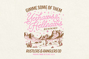 Howdy Handsome Layered Font Duo, a Script Font by Nicky Laatz (Thumbnail 28 of 39)