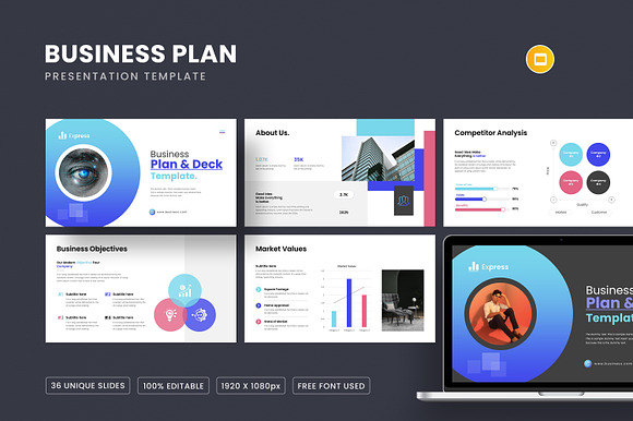 Business Plan & Deck - Google Slides preview 8