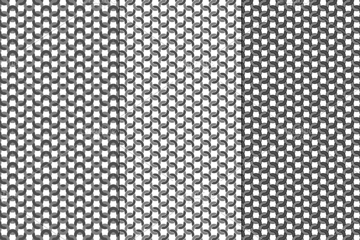 Interlocking Loops Seamless Patterns, a Pattern Graphic by Melissa Held Designs (Photo 3 of 4)