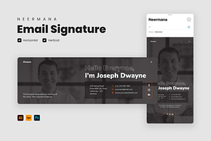 Email Signature Template V.30