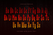 Necroman - Spiky Gothic Font, a Blackletter Font by Aksapix Studio (Thumbnail 2 of 8)
