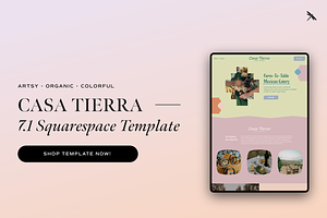 Casa Tierra Squarespace Website