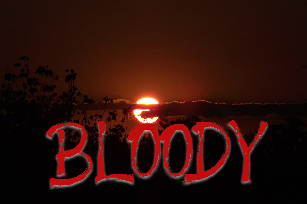 Dark Silence - Creepy Brush Font preview 6