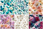 Abstract Watercolor Seamless Pattern, a Texture Graphic by CitraGraphics (Thumbnail 6 of 8)