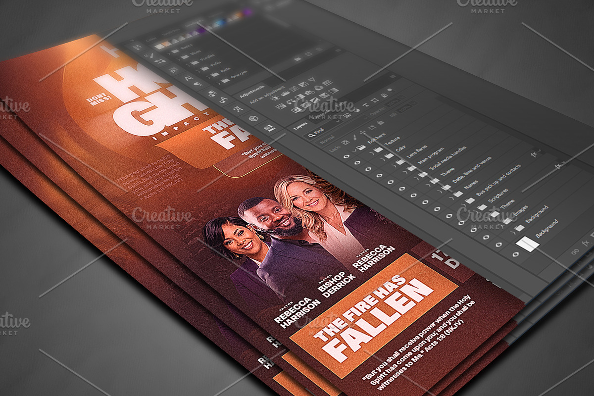 Holy Ghost Conference Church Flyer P, a Social Media Template by church flyer templates (Photo 5 of 10)
