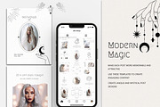 White Spiritual Instagram Posts, a Social Media Template by Under My Cozy Roof (Thumbnail 5 of 10)