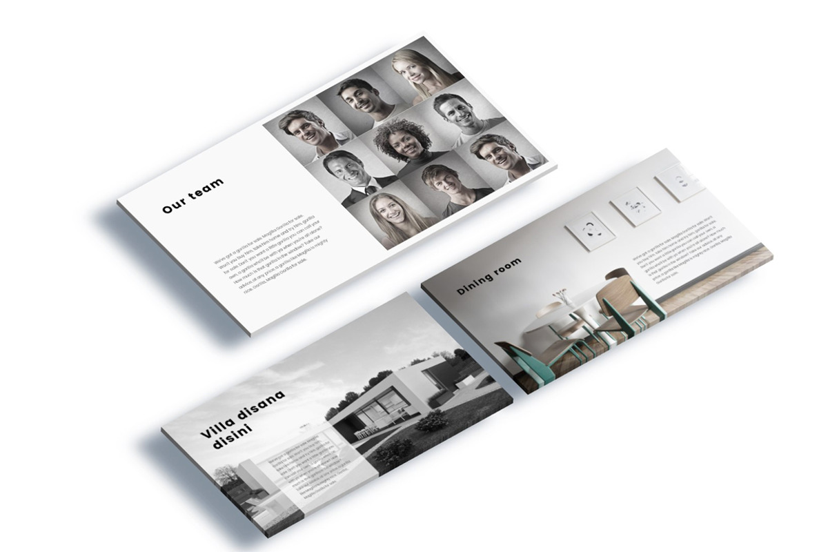 Kotak Interior Design Powerpoint, a Presentation Template by Giant Design