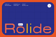 Rolide Blur, a Sans Serif Font by Craft Supply Co. (Thumbnail 1 of 8)