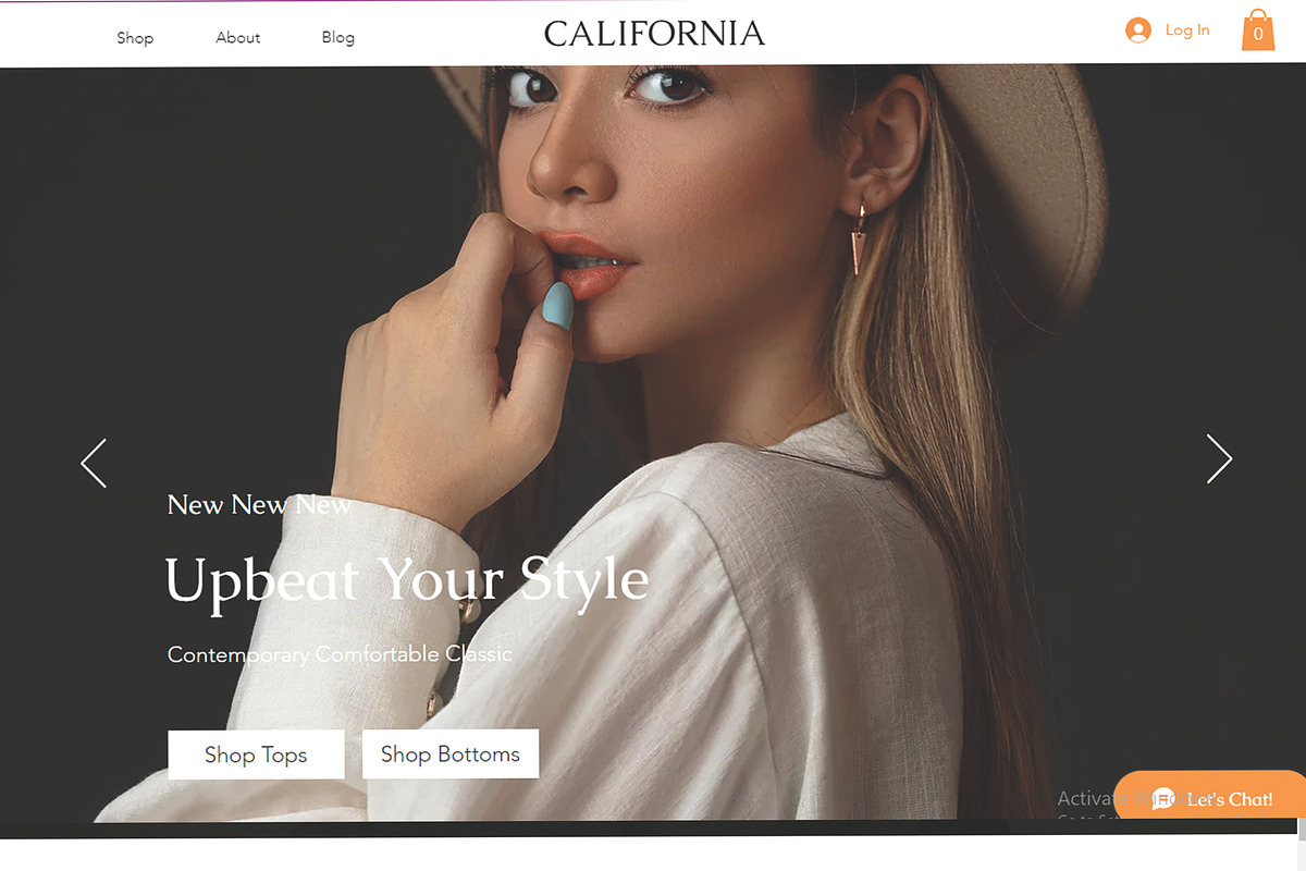 CALIFORNIA - Wix Website Template, a Wix Template by Design Unique (Photo 4 of 7)