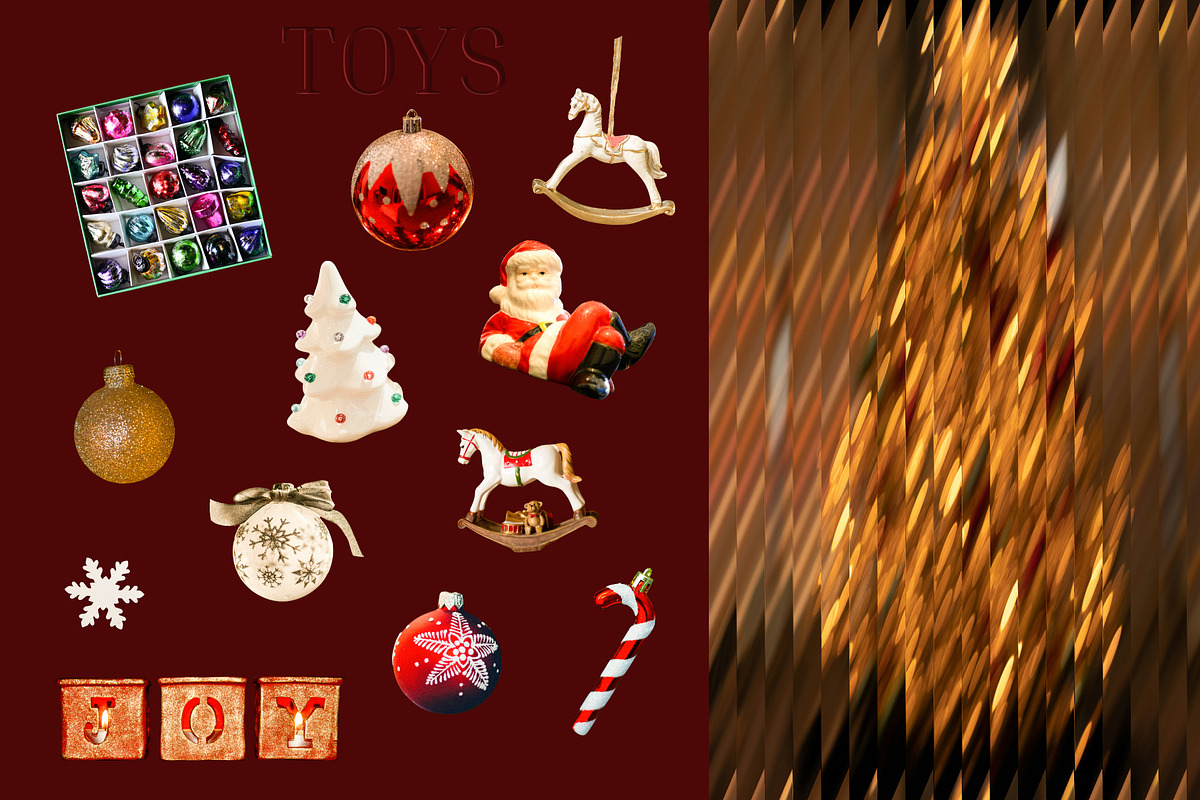 Nutcracker Noel Christmas Collage, an Object Graphic by Anzhelika (Photo 2 of 9)