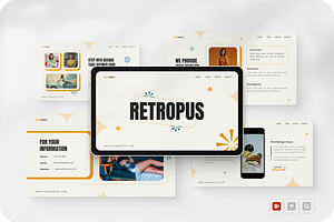 Fashion Vintage PowerPoint, a Presentation Template by Annora Studio