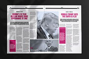 20 Page Tabloid Newspaper Template, a Magazine Template by Dead Pixel Mockups (Thumbnail 9 of 11)