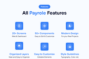 Payrole - Payroll Management UI kit, an UI Kit Template by dhuhacreative (Thumbnail 3 of 8)