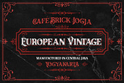Dracolas, a Script Font by Vintage Division (Thumbnail 3 of 10)