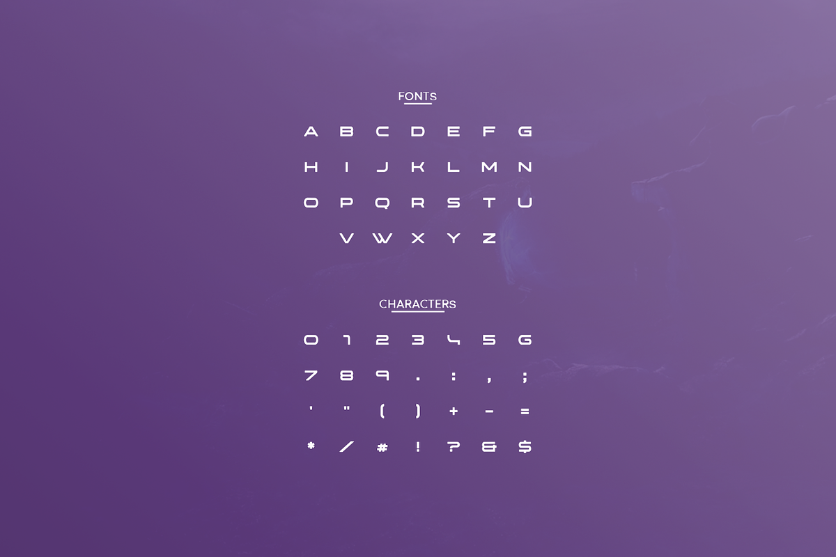 Kordher - Modern Futuristic Typeface, a Sans Serif Font by Letterna (Photo 3 of 4)