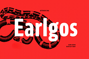 Earlgos Condensed Sans Font, a Sans Serif Font by MACK 75 (Thumbnail 1 of 7)